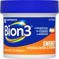 Vitamines B12, C, D i Magnesi Energy BION3, pot 30 comprimits Vitamines B12, C, D i Magnesi Energy BION3, pot 30 comprimits