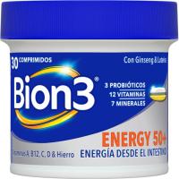 Vitamina A,B12,C,D & Ferro Energy50+ BION3, pot 30 comprimits Vitamina A,B12,C,D & Ferro Energy50+ BION3, pot 30 comprimits