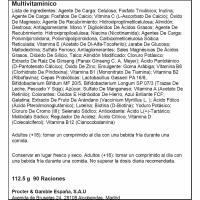 Vitamina A,B12,C,D & Hierro Energy50+ BION3, bote 90 comprimidos