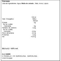 Cerveza XIBECA, lata 50 cl