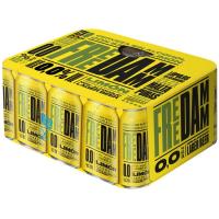Cerveza limón FREE DAMM, pack lata 12x33 cl Cerveza limón FREE DAMM, pack lata 12x33 cl