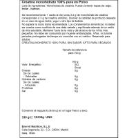 Creatina sport ENERVIT, bote 330 g