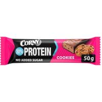 Barrita proteína sabor cookies 0% azúcares añadidos CORNY, 50 g Barrita proteína sabor cookies 0% azúcares añadidos CORNY, 50 g