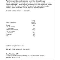 Pan de centeno semilla MESTEMACHER, paquete 500 g