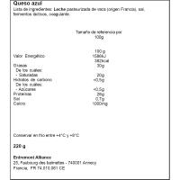 Formatge Emmental francès ENTREMONT, cunya 220 g
