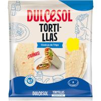 Tortilles de blat DULCESOL, 6 u, paquet 216 g