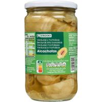 Alcachofa en mitades EROSKI, frasco 320 g Alcachofa en mitades EROSKI, frasco 320 g