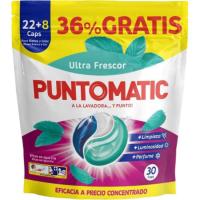 Detergent càpsula frescor PUNTOMATIC, 22+8 dosi