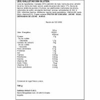 Galeta mini dinos sense gluten ARTIACH, caixa 160 g