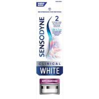 Dentífrico antimanchas SENSODYNE CLINICAL WHITE, tubo 75 ml Dentífrico antimanchas SENSODYNE CLINICAL WHITE, tubo 75 ml