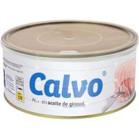 Atún en aceite de girasol CALVO, lata 750 g Atún en aceite de girasol CALVO, lata 750 g