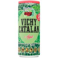 Agua con gas sabor manzana VICHY lata 33 cl Agua con gas sabor manzana VICHY lata 33 cl