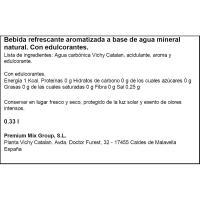 Aigua amb gas sabor poma VICHY bategui 33 cl