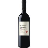 Vino Tinto Joven Cataluña CONDE DE CARALT, botella 75 cl Vino Tinto Joven Cataluña CONDE DE CARALT, botella 75 cl