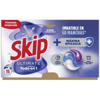 Detergent ultimate eficàcia SKIP, càpsules 15 dosi