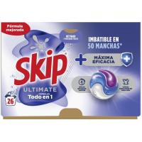 Detergent capsulas ultimate eficàcia SKIP, 26 dosi