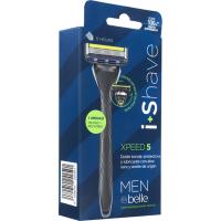 Maquina de afeitado 5 hojas MEN BY BELLE, pack 1 ud