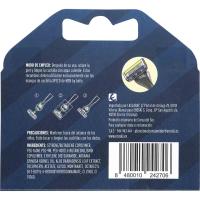 Cargador de afeitado 5 hojas MEN BY BELLE, recambio 4 uds