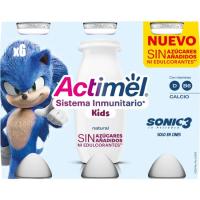 Actimel kids natural ACTIMEL, pack 6x100 g