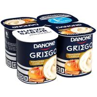 Yogur griego de manzana y canela DANONE, pack 4x110 g Yogur griego de manzana y canela DANONE, pack 4x110 g