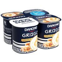 Yogur griego con caramelo DANONE, pack 4x110 g Yogur griego con caramelo DANONE, pack 4x110 g