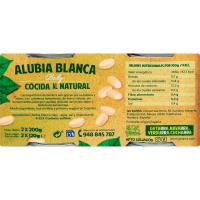 Mongeta blanca baby GVTARRA, pack 2x120 g