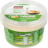 Hummus EROSKI BASIC, tarrina 240 g