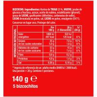"Bizcochitos" amb ou i mantega FONTANEDA, caixa 140 g