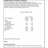 Patata ondulada sabor quètxup RUFFLES, bossa 150 g