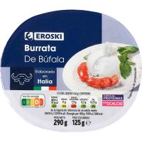 Burrata de búfala EROSKI, terrina 125 g