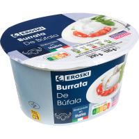Burrata de búfala EROSKI, terrina 125 g
