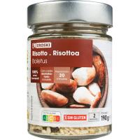 Risotto de boletus EROSKI, flascó 190 g Risotto de boletus EROSKI, flascó 190 g