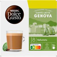 Café con leche Genova NESCAFÉ DOLCE GUSTO, caja 14 cápsulas Café con leche Genova NESCAFÉ DOLCE GUSTO, caja 14 cápsulas