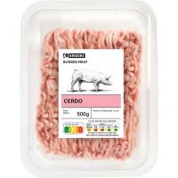 Picada de cerdo burger meat EROSKI, bandeja 500 g Picada de cerdo burger meat EROSKI, bandeja 500 g