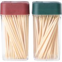 Palillos de bambú botes colores surtidos ¿Cuál te llegará? KITCHEN, pack 2x100 uds