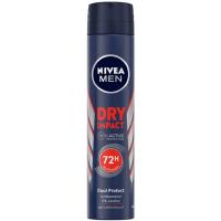 Desodorant per a home dry impact NIVEA Men, spray 200 ml Desodorant per a home dry impact NIVEA Men, spray 200 ml