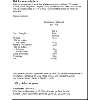 Preparat de xocolata a la tassa TORRAS, brik 1 litre