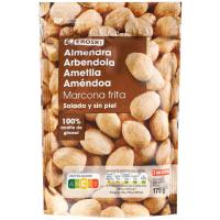 Almendra Marcona repelada frita EROSKI, bolsa 175 g