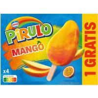 Helado sabor a mango PIRULO, pack 4x70 ml