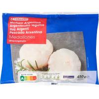 Medallones de merluza Argentina EROSKI, bolsa 450 g Medallones de merluza Argentina EROSKI, bolsa 450 g