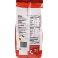 Café grano descafeinado EROSKI BASIC, paquete 1 Kg