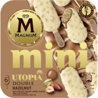 Helado Bombón mini Utopia Nocciola MAGNUM, pack 6x55 ml Helado Bombón mini Utopia Nocciola MAGNUM, pack 6x55 ml