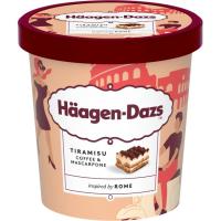 Helado Tiramisú Roma HAAGEN DAZS, tarrina 420 ml Helado Tiramisú Roma HAAGEN DAZS, tarrina 420 ml