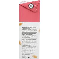 Beguda de civada 0% sucres amb calci EROSKI, brik 1 litre