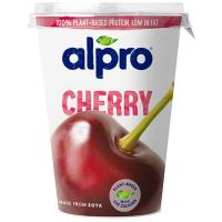 Producto fermentado de soja sabor cereza ALPRO, tarrina 400 g Producto fermentado de soja sabor cereza ALPRO, tarrina 400 g