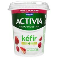 Kéfir con trozos de fresa y frambuesa ACTIVIA, tarrina 380 g Kéfir con trozos de fresa y frambuesa ACTIVIA, tarrina 380 g