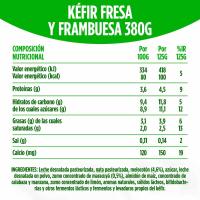 Kefir maduixa-gerd ACTIVIA, terrina 380 g