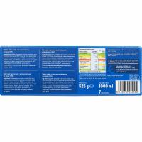 Tarta helada laminada de nata EROSKI, caja 1 litro