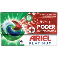 Detergent càpsula ARIEL Extra Poder Llevataques, caixa 19 dosi Detergent càpsula ARIEL Extra Poder Llevataques, caixa 19 dosi