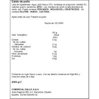 Brou de pollastre GALLO, pack 2x1 litres